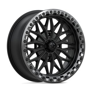 MSA Offroad | MA53 BOLO UTV BEADLOCK 18x7.0 ET10 - MATTE BLACK W/ GL-GUNMETAL RG
