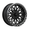 MSA Offroad | MA53 BOLO UTV BEADLOCK 18x7.0 ET10 - MATTE BLACK W/ GL-GUNMETAL RG