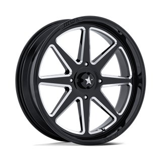 MSA Offroad | M54 SPARK UTV 18x7.0 ET10 - GLOSS BLACK MILLED