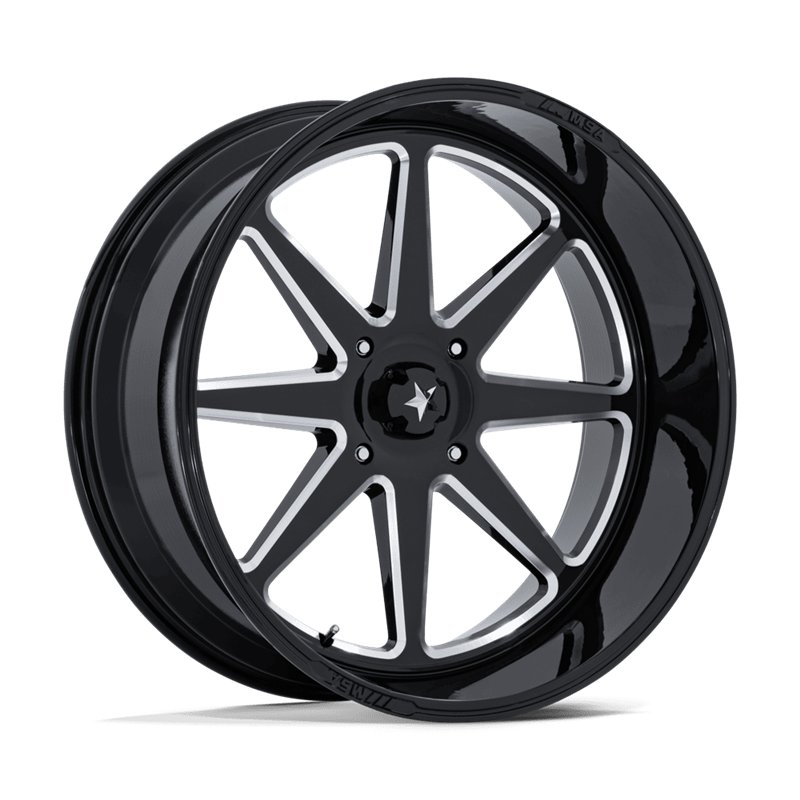 MSA Offroad | M54 SPARK UTV 24x10.0 ET-25 - GLOSS BLACK MILLED