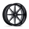 MSA Offroad | M54 SPARK UTV 24x10.0 ET-25 - GLOSS BLACK MILLED