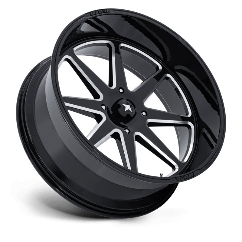 MSA Offroad | M54 SPARK UTV 24x10.0 ET-25 - GLOSS BLACK MILLED
