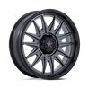MSA Offroad | M55 COMMANDER UTV 15x7.0 ET10 - MATTE GUNMETAL W/ MATTE BLACK LIP
