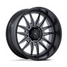 MSA Offroad | M55 COMMANDER UTV 24x10.0 ET-25 - MATTE GUNMETAL W/ MATTE BLACK LIP