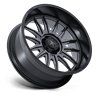 MSA Offroad | M55 COMMANDER UTV 24x10.0 ET-25 - MATTE GUNMETAL W/ MATTE BLACK LIP