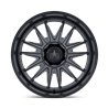 MSA Offroad | M55 COMMANDER UTV 24x10.0 ET-25 - MATTE GUNMETAL W/ MATTE BLACK LIP