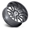 MSA Offroad | M55 COMMANDER UTV 24x10.0 ET-25 - PLATINUM W/ MACHINED FACE