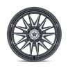 MSA Offroad | M55 COMMANDER UTV 24x10.0 ET-25 - PLATINUM W/ MACHINED FACE