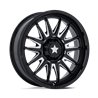 MSA Offroad | M55 COMMANDER UTV 24x7.0 ET0 - GLOSS BLACK MILLED