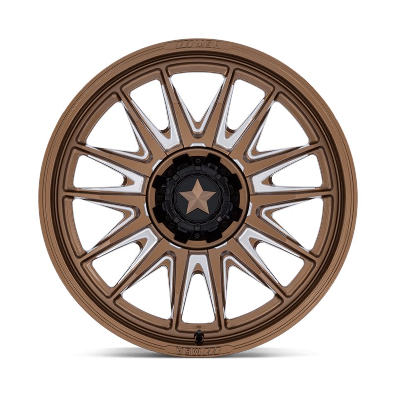 MSA Offroad | M55 COMMANDER UTV 15x7.0 ET10 - GLOSS BRONZE MILLED