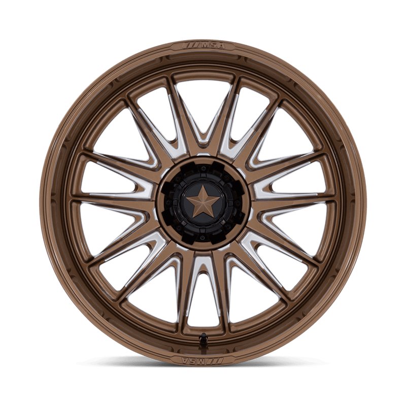 MSA Offroad | M55 COMMANDER UTV 24x10.0 ET-25 - GLOSS BRONZE MILLED