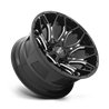 Moto Metal | MO808 SNIPER 20x9.0 ET0 - GLOSS BLACK MILLED