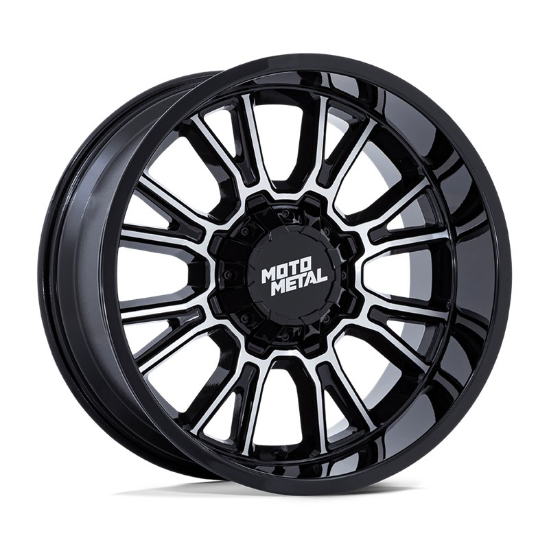Moto Metal | MO810 LEGACY 20x9.0 ET1 - GLOSS BLACK MACHINED