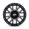 Moto Metal | MO810 LEGACY 22x9.0 ET1 - GLOSS BLACK MACHINED