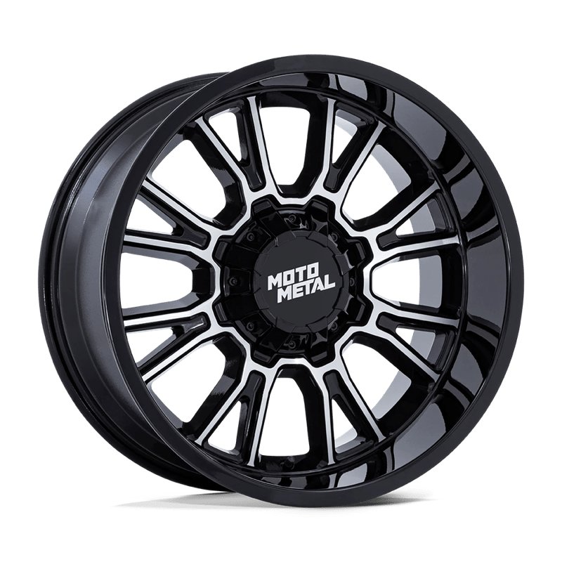 Moto Metal | MO810 LEGACY 22x9.0 ET1 - GLOSS BLACK MACHINED