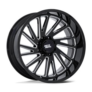 Moto Metal | MO811 COMBAT 20x10.0 ET-18 - GLOSS BLACK MILLED