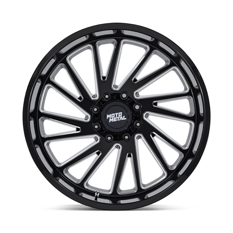 Moto Metal | MO811 COMBAT 20x10.0 ET-18 - GLOSS BLACK MILLED