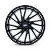 Moto Metal | MO811 COMBAT 22x12.0 ET-44 - GLOSS BLACK MILLED