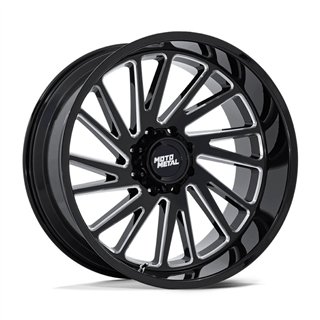 Moto Metal | MO811 COMBAT 24x12.0 ET-44 - GLOSS BLACK MILLED