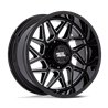 Moto Metal | MO812 TURBINE 20x9.0 ET1 - GLOSS BLACK MILLED