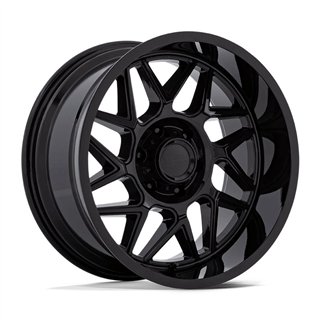 Moto Metal | MO812 TURBINE 20x10.0 ET-18 - GLOSS BLACK