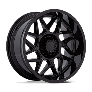 Moto Metal | MO812 TURBINE 20x9.0 ET20 - GLOSS BLACK