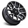 Moto Metal | MO813 MASON 17x8.5 ET0 - GLOSS BLACK W/ MACHINED FACE