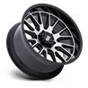 Moto Metal | MO814 TEKTON 20x10.0 ET-18 - GLOSS BLACK W/ MACHINED FACE