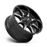 Moto Metal | MO970 20x10.0 ET-24 - GLOSS BLACK W/ MACHINED FACE