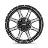 Moto Metal | MO970 20x10.0 ET-24 - GLOSS BLACK W/ MACHINED FACE
