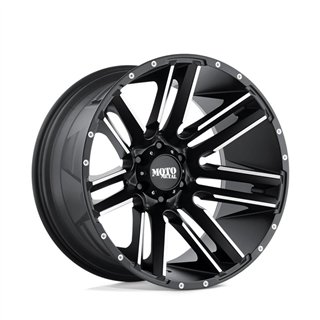 Moto Metal | MO978 RAZOR 20x9.0 ET0 - SATIN BLACK MACHINED