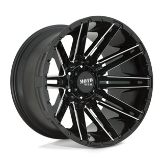 Moto Metal | MO998 KRAKEN 22x10.0 ET-18 - GLOSS BLACK MILLED
