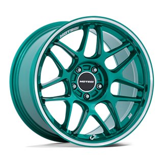 Motegi | MR158 TSUBAKI 18x10.5 ET35 - HOKKAIDO GREEN W/ MACHINED LIP