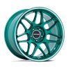 Motegi | MR158 TSUBAKI 18x9.5 ET25 - HOKKAIDO GREEN W/ MACHINED LIP