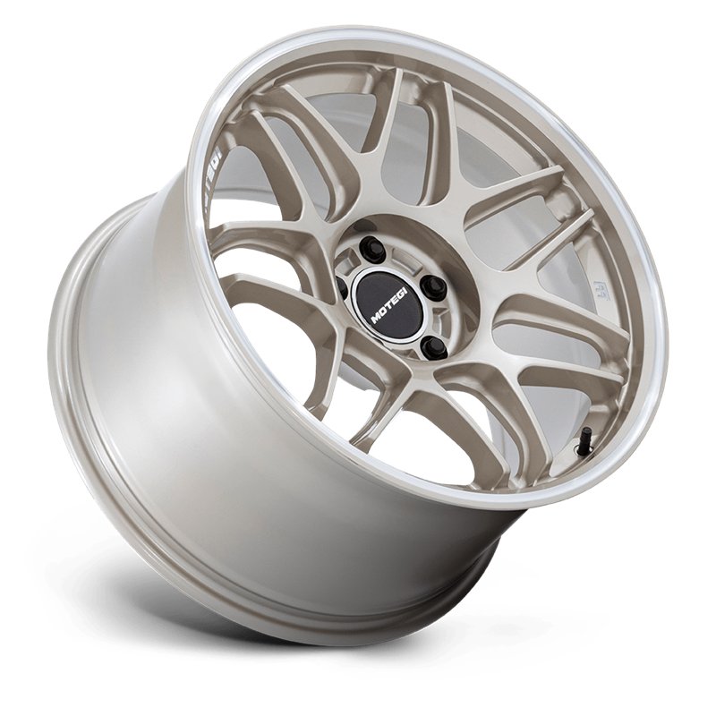 Motegi | MR158 TSUBAKI 18x10.5 ET25 - MOTORSPORT GOLD W/ MACHINED LIP