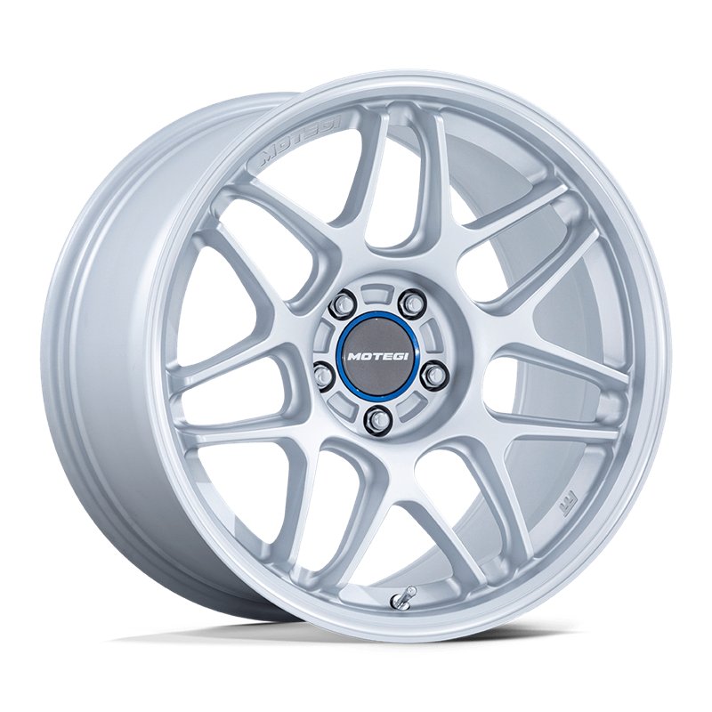 Motegi | MR158 TSUBAKI 18x9.5 ET25 - HYPER SILVER W/ MACHINED LIP