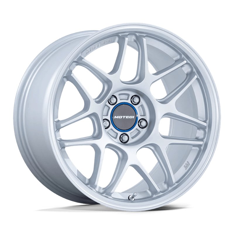 Motegi | MR158 TSUBAKI 18x9.5 ET35 - HYPER SILVER W/ MACHINED LIP