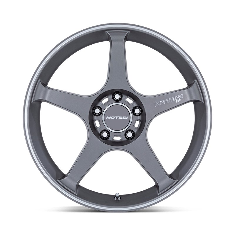 Motegi | MR159 BATTLE V 18x10.5 ET25 - GUNZILLA W/ MACHINED LIP STRIPE