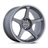 Motegi | MR159 BATTLE V 18x9.5 ET0 - GUNZILLA W/ MACHINED LIP STRIPE