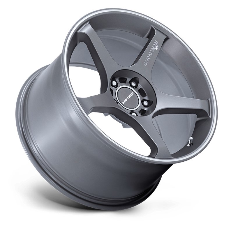 Motegi | MR159 BATTLE V 18x9.5 ET15 - GUNZILLA W/ MACHINED LIP STRIPE