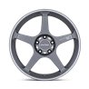 Motegi | MR159 BATTLE V 18x9.5 ET15 - GUNZILLA W/ MACHINED LIP STRIPE