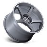 Motegi | MR159 BATTLE V 18x9.5 ET0 - GUNZILLA W/ MACHINED LIP STRIPE