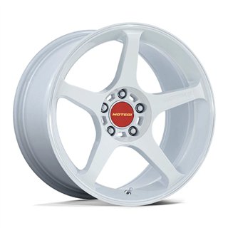 Motegi | MR159 BATTLE V 18x8.5 ET30 - MATSURI WHITE PEARL W/ MACHINED LIP STRIPE