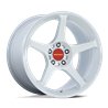 Motegi | MR159 BATTLE V 18x9.5 ET0 - MATSURI WHITE PEARL W/ MACHINED LIP STRIPE
