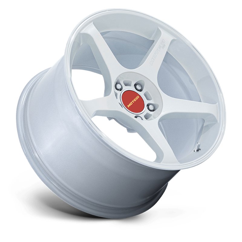 Motegi | MR159 BATTLE V 18x9.5 ET0 - MATSURI WHITE PEARL W/ MACHINED LIP STRIPE