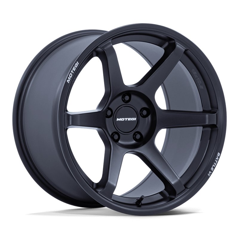 Motegi | MR160 BATTLE VI 18x9.5 ET40 - MATTE BLACKBIRD METALLIC
