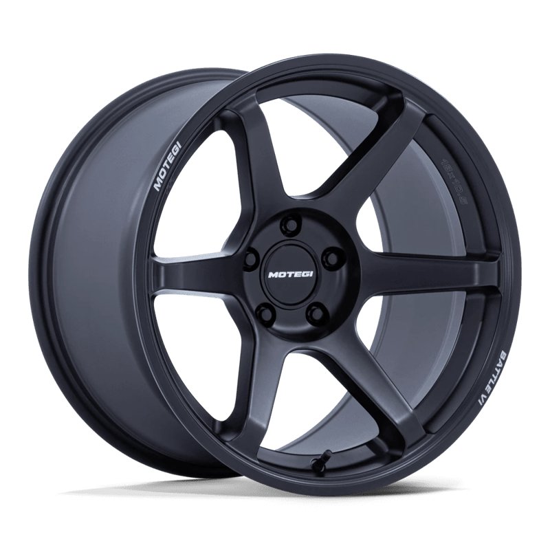 Motegi | MR160 BATTLE VI 18x9.5 ET38 - MATTE BLACKBIRD METALLIC
