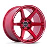 Motegi | MR160 BATTLE VI 18x10.5 ET25 - CHERRY RED METALLIC W/ MACHINED LIP