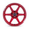 Motegi | MR160 BATTLE VI 18x9.5 ET35 - CHERRY RED METALLIC W/ MACHINED LIP