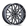 Niche Wheels | NC277 CALABRIA 5 20x10.5 ET40 - GLOSS BLACK MACHINED